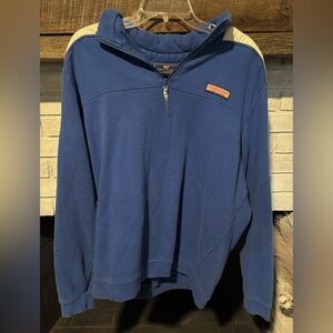 Vineyard Vines Navy Half-Zip Pullover